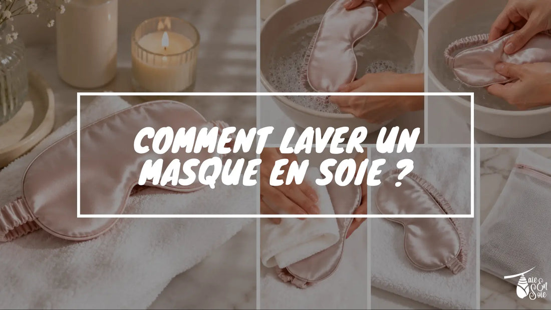 visuel pour Comment laver un masque en soie ?