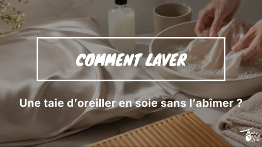 visuel pour Comment laver une taie d’oreiller en soie sans l’abîmer ?