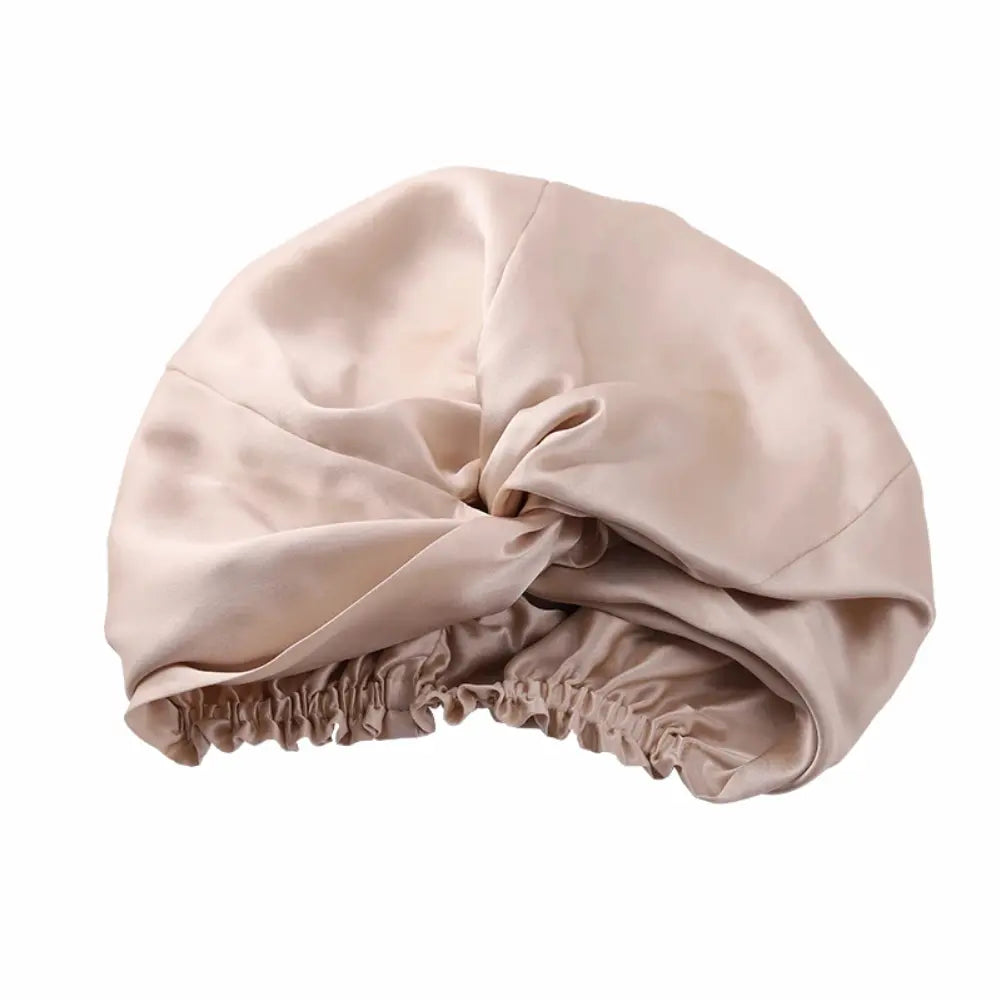 Bonnet en Soie Café Clair – 19 Mommes