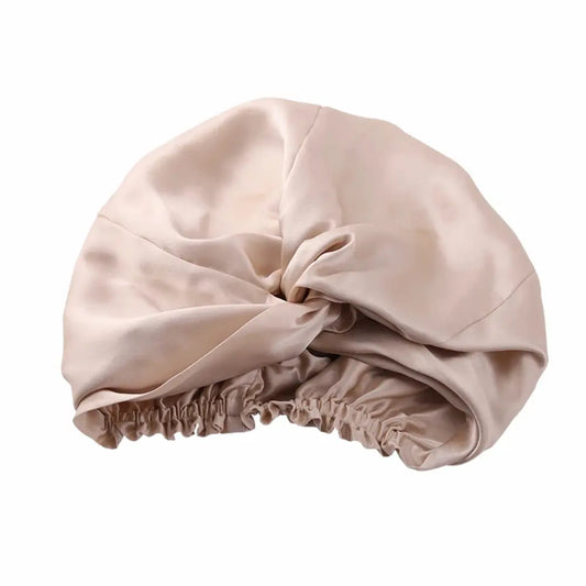 Bonnet en Soie Café Clair – 19 Mommes