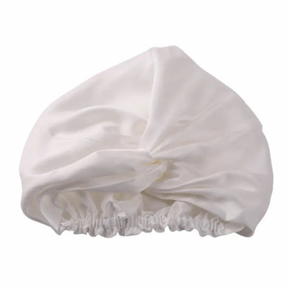 Bonnet en Soie Ivoire – 19 Mommes