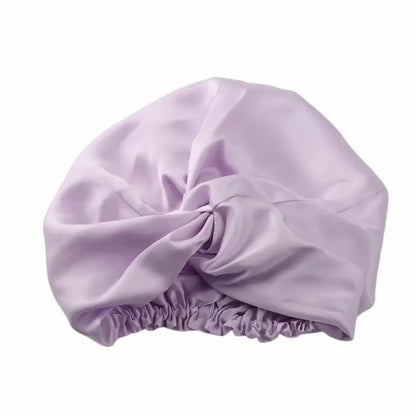 Bonnet en Soie Lavande – 19 Mommes