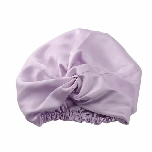Bonnet en Soie Lavande – 19 Mommes